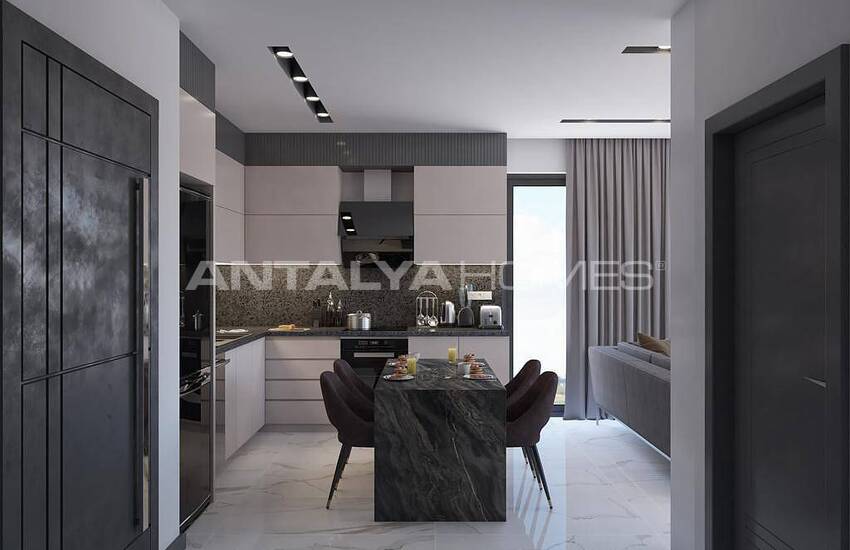 Well Located Apartments in a Featured Project in Alanya 30