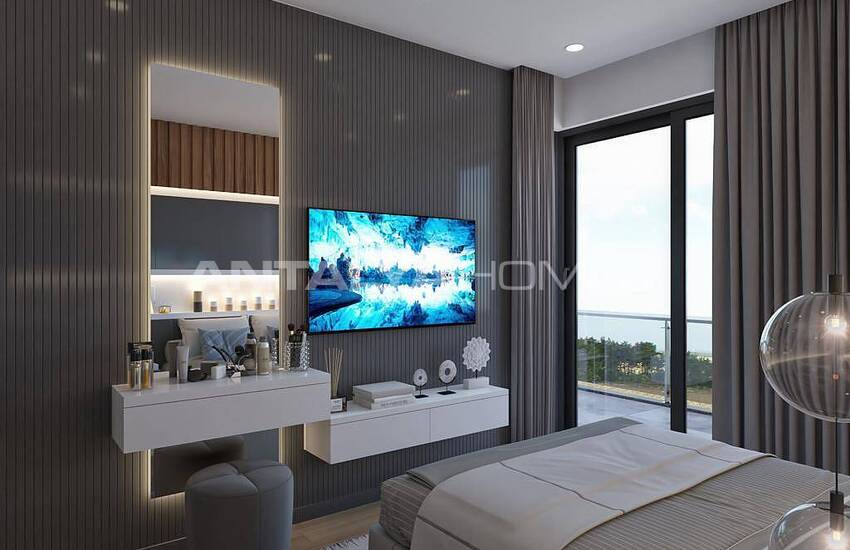 Well Located Apartments in a Featured Project in Alanya 31