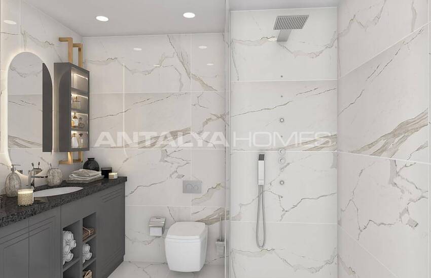 Well Located Apartments in a Featured Project in Alanya 33