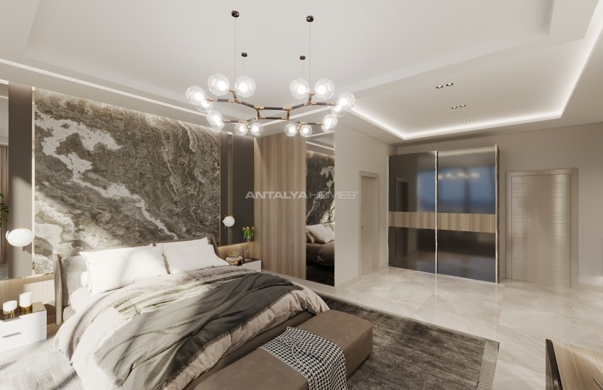 Vrijstaande Villa's Met Uitzicht Op De Zee En Het Kasteel Van Alanya 25