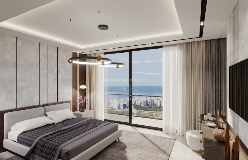 Vrijstaande Villa's Met Uitzicht Op De Zee En Het Kasteel Van Alanya 30