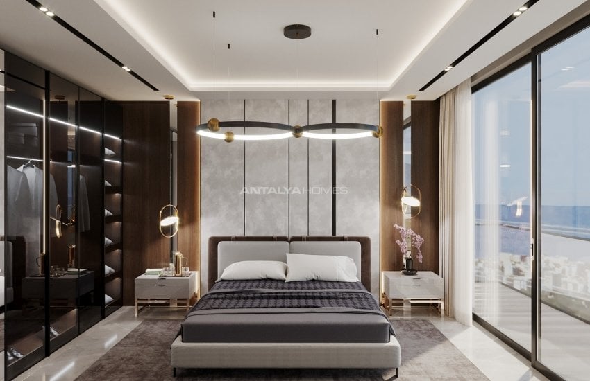 Vrijstaande Villa's Met Uitzicht Op De Zee En Het Kasteel Van Alanya 33