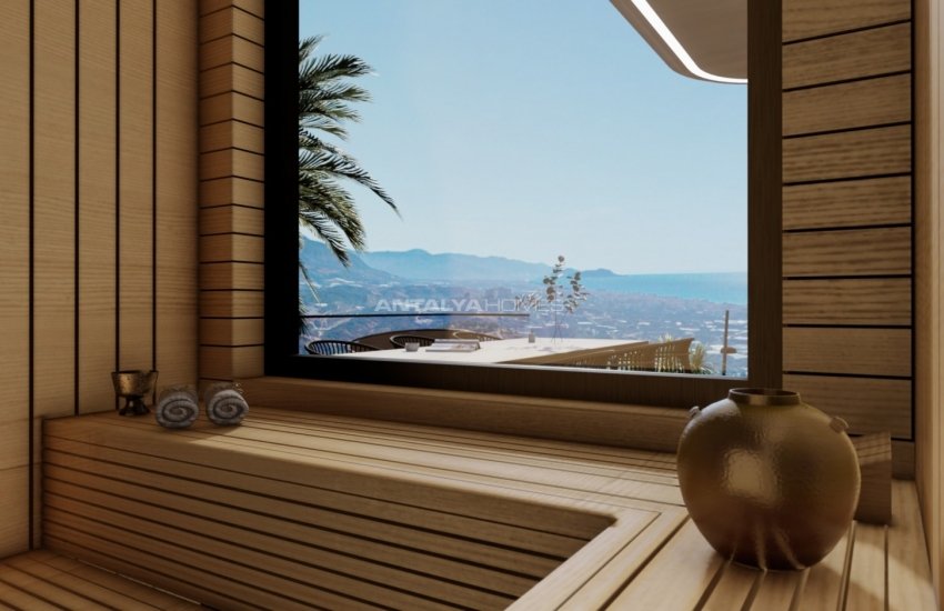 Vrijstaande Villa's Met Uitzicht Op De Zee En Het Kasteel Van Alanya 35