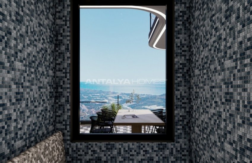 Vrijstaande Villa's Met Uitzicht Op De Zee En Het Kasteel Van Alanya 36