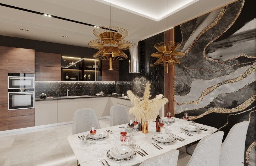 Vrijstaande Villa's Met Uitzicht Op De Zee En Het Kasteel Van Alanya 10