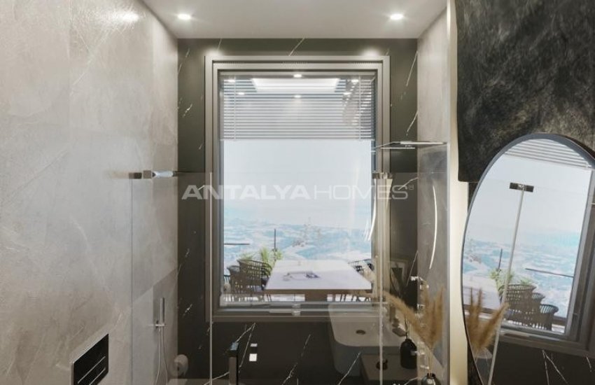 Vrijstaande Villa's Met Uitzicht Op De Zee En Het Kasteel Van Alanya 42