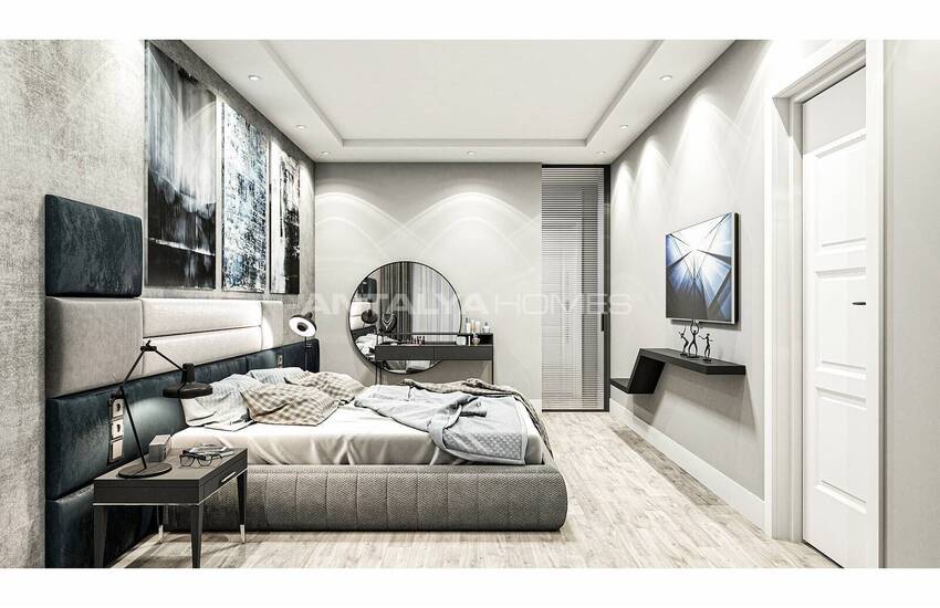 Moderna Villor Med Privata Pooler Och Trädgårdar I Alanya 17