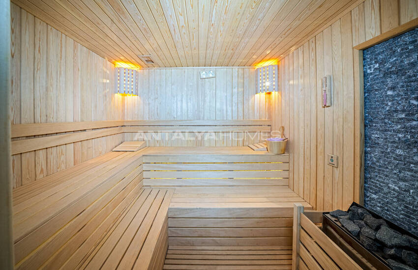 فلل فاخرة مع حديقة خاصة و إطلالة على البحر في ألانيا 26