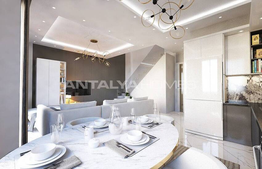 Alanya Avsallar'da Güvenlikli ve Havuzlu Sitede Daireler 8
