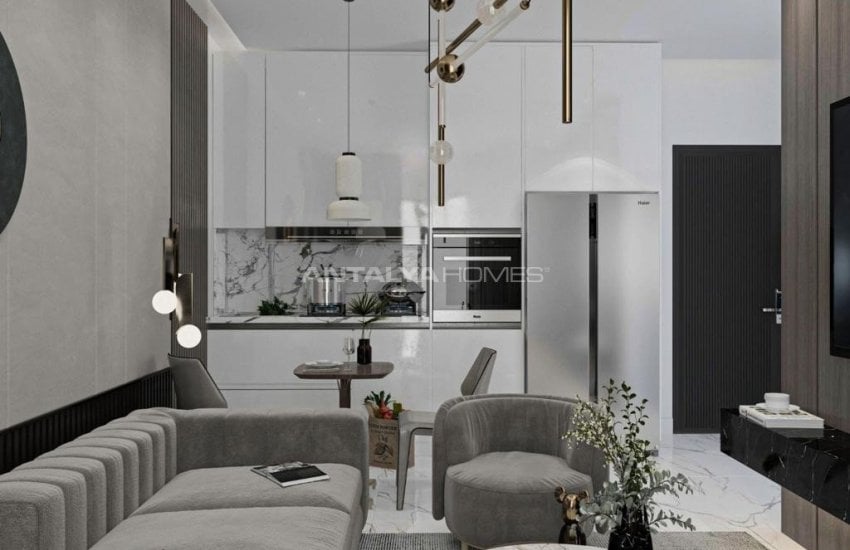 Modern Flats in a Secure Complex in Avsallar, Alanya 4