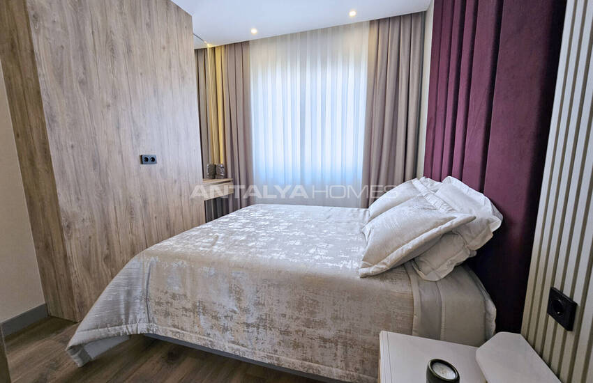 آپارتمان در آلانیا در یک مجتمع با امکانات گسترده 31