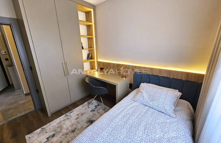 آپارتمان در آلانیا در یک مجتمع با امکانات گسترده 33