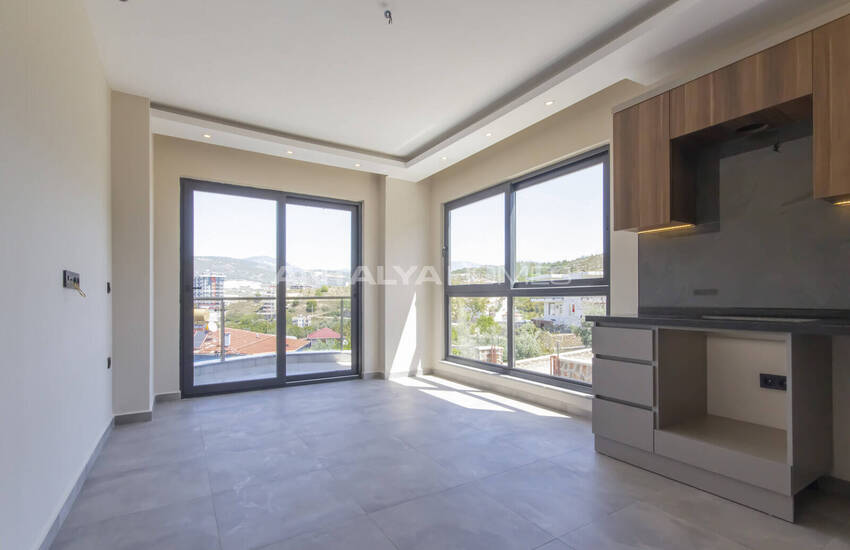 Alanya'da Kapsamlı Sosyal Tesislere Sahip Sitede Daireler 16