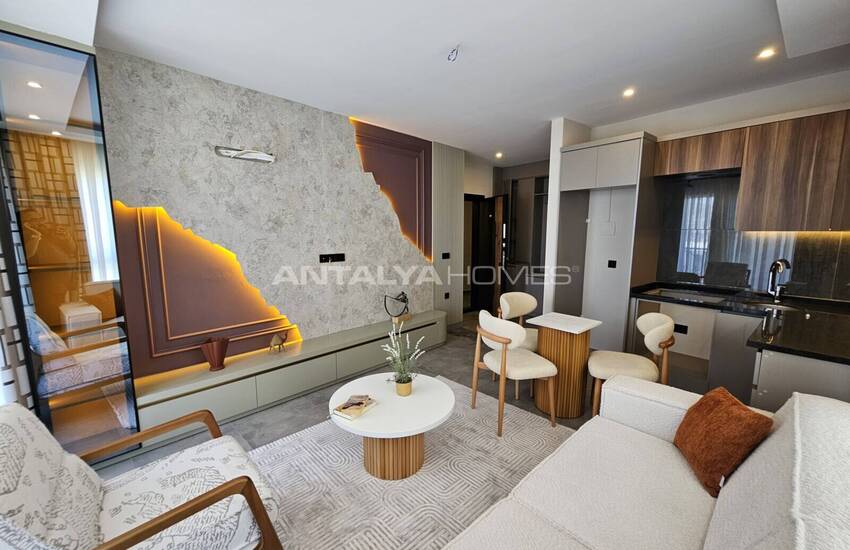 آپارتمان در آلانیا در یک مجتمع با امکانات گسترده 27