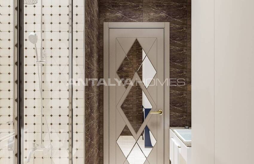 Chic Properties in a Complex with Swimming Pool in Alanya 28