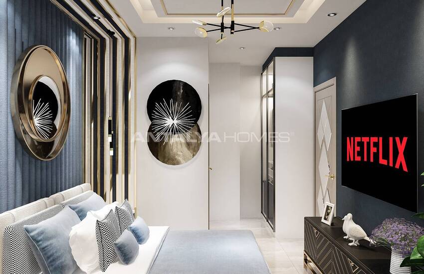 Chic Properties in a Complex with Swimming Pool in Alanya 21