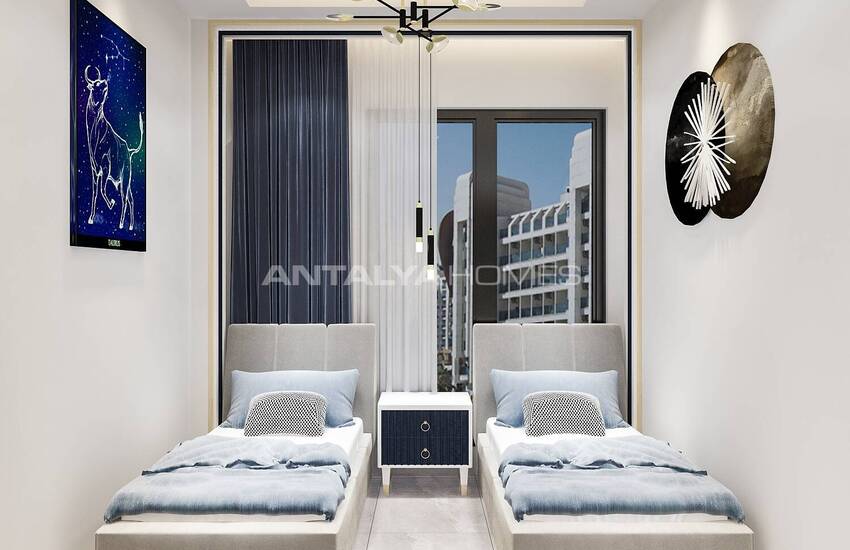 Chic Properties in a Complex with Swimming Pool in Alanya 23