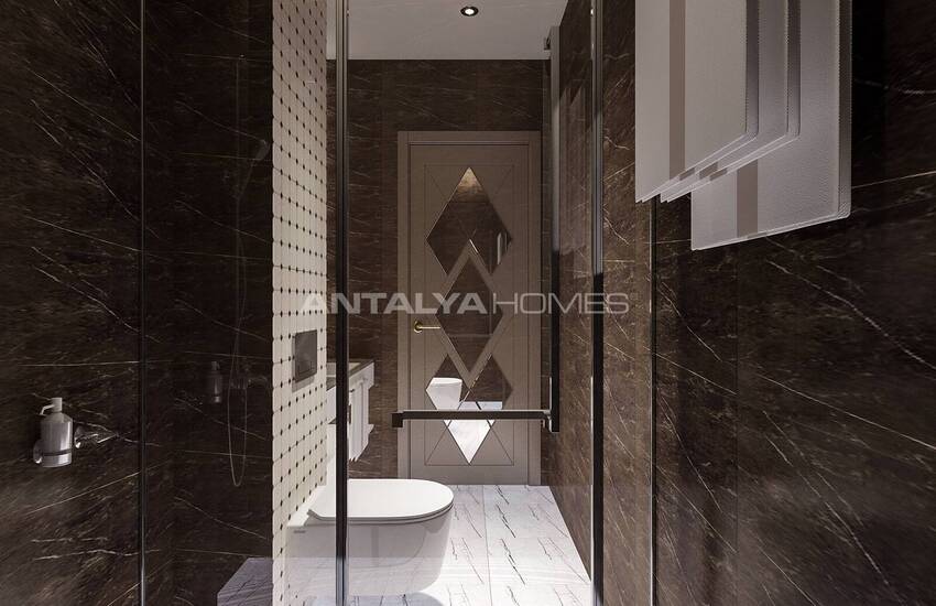 Chic Properties in a Complex with Swimming Pool in Alanya 26