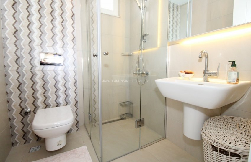 Antalya Şirinyalı'da Deniz ve Dağ Manzaralı Ferah Daire 45