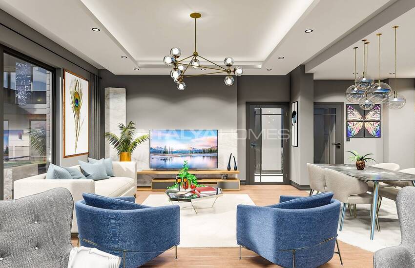 Luxury Designed Apartments in a Featured Project in Alanya 24
