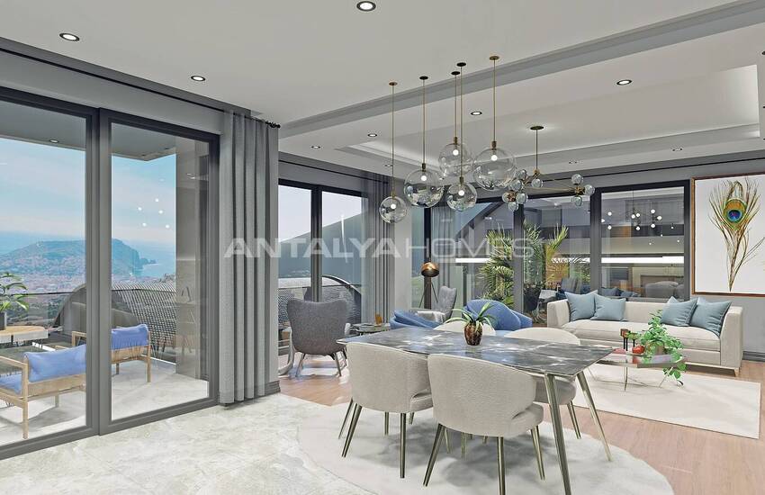 Luxury Designed Apartments in a Featured Project in Alanya 27