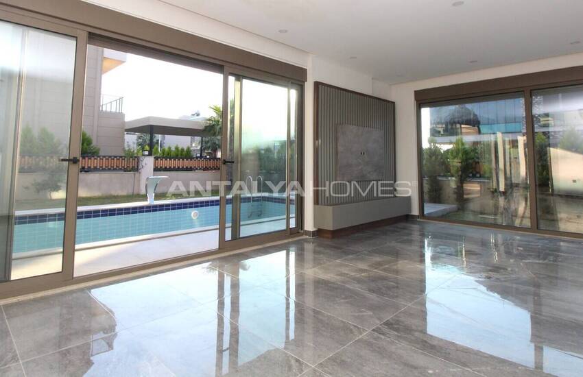 Villas Spacieuses Avec Système Intelligente À Antalya 16