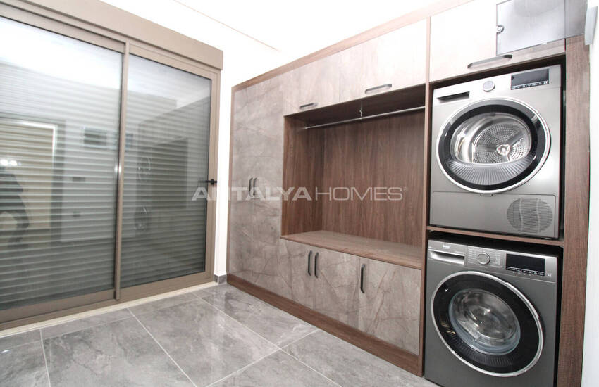 Villas Spacieuses Avec Système Intelligente À Antalya 40