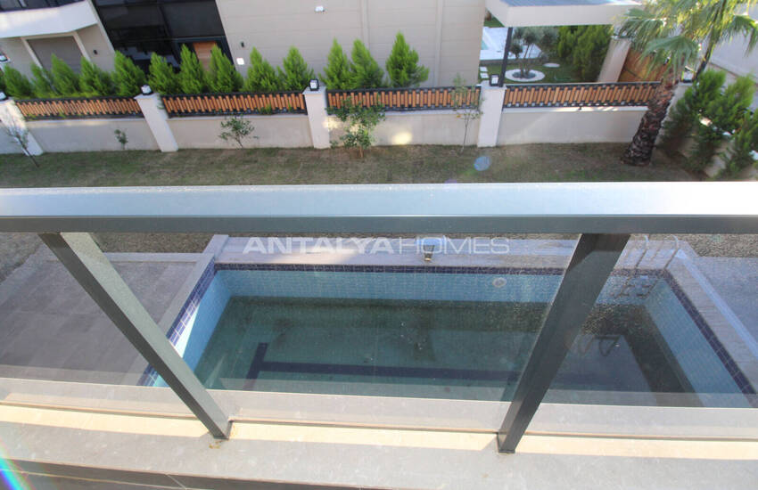 Villas Spacieuses Avec Système Intelligente À Antalya 44