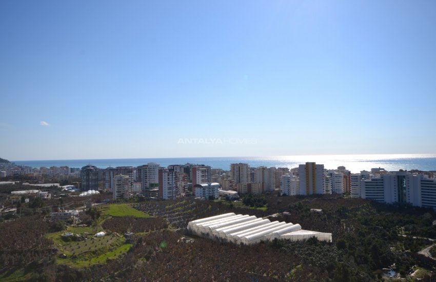 Amazing Sea View 4+1 Penthouse in Alanya Mahmutlar 37