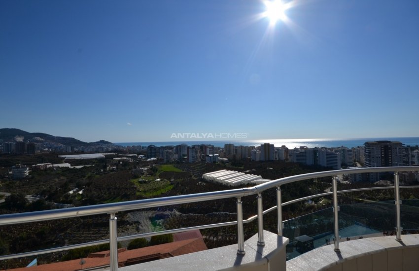 Amazing Sea View 4+1 Penthouse in Alanya Mahmutlar 39