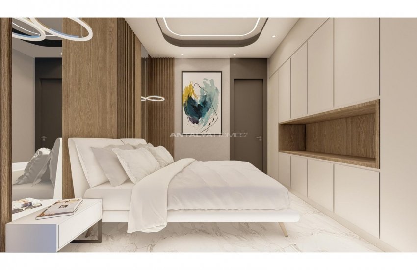 Beachfront Luxury Flats Close to Amenities in Alanya Tosmur 31