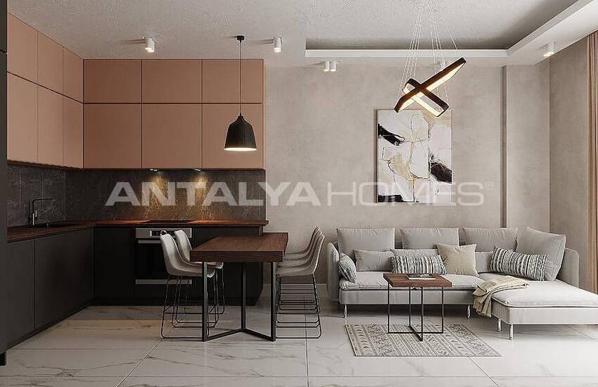 آپارتمان های آلانیا در یک پروژه با ویژگی های غنی در آوسالار 12