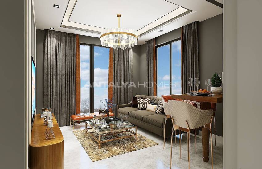 Alanya Payallar’da Sahile Yakın Lüks Projede Modern Daireler 8
