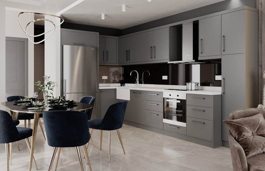 Villas Triplex Avec Piscine Privée Et Jardin À Alanya 18