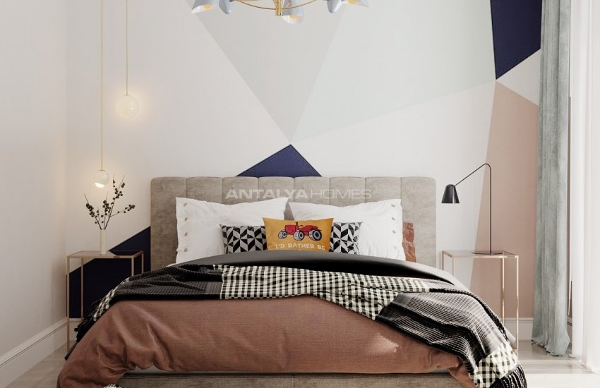 Villas Triplex Avec Piscine Privée Et Jardin À Alanya 23