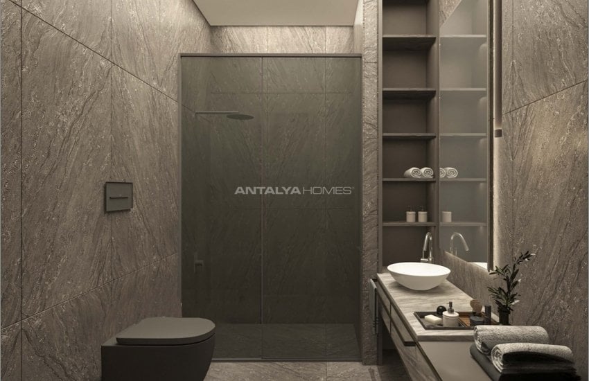 Sea View Apartments in a Luxurious Complex in Okurcalar Alanya 34