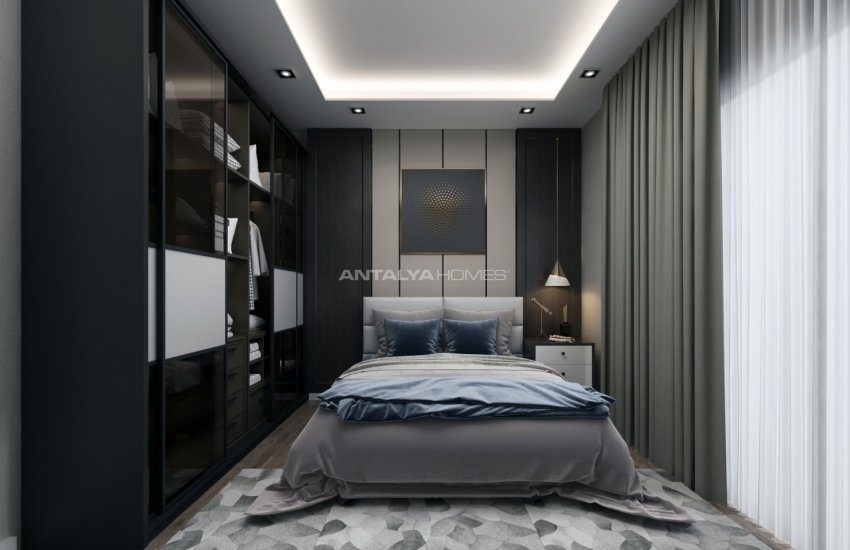 Luxury Flats in a Complex with Neoclassical Design in Alanya 13