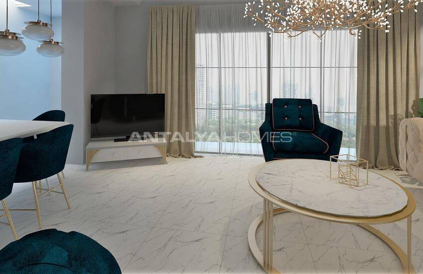 Sea View Penthouse in Complex with Pool and Sauna in Alanya 7