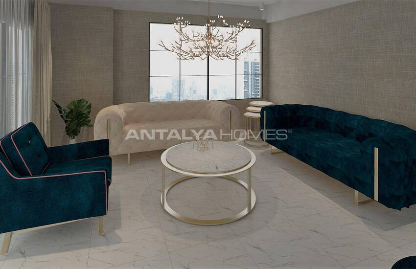 Sea View Penthouse in Complex with Pool and Sauna in Alanya 8