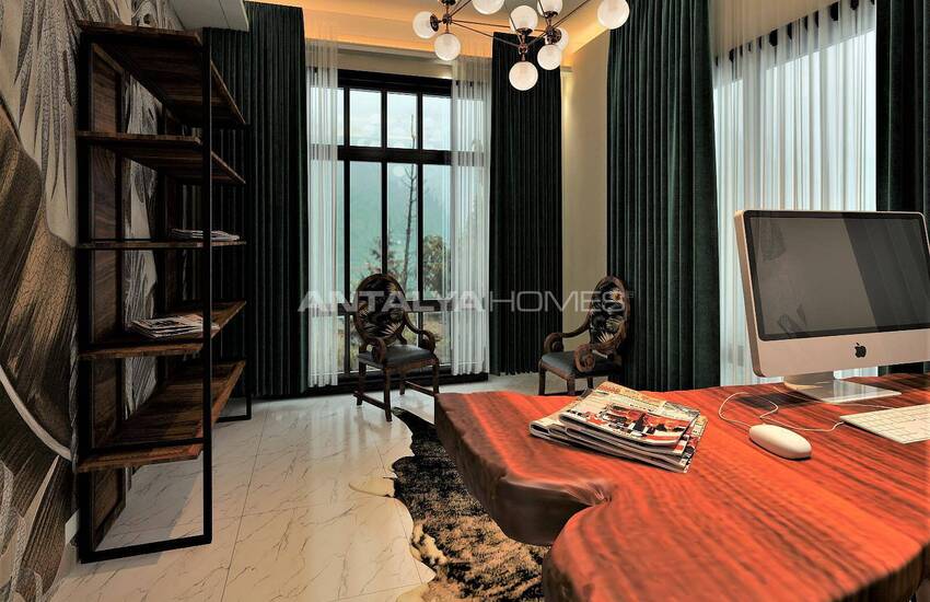 Sea View Penthouse in Complex with Pool and Sauna in Alanya 10