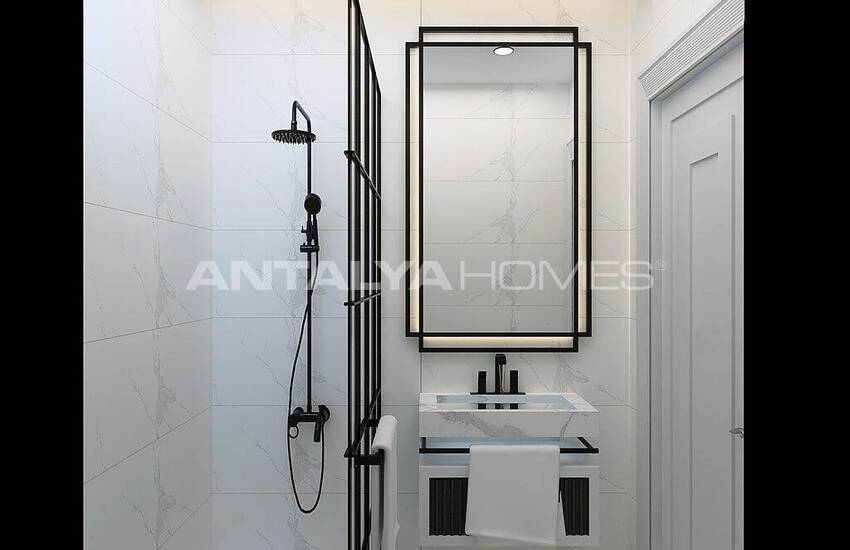 املاک جدید با دید دریا در مجتمعی در آلانیا 28