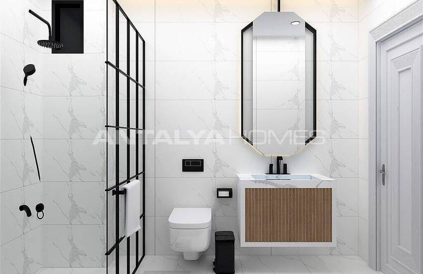 املاک جدید با دید دریا در مجتمعی در آلانیا 27