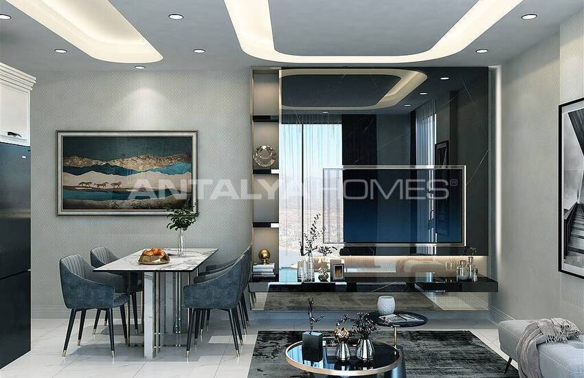 املاک جدید با دید دریا در مجتمعی در آلانیا 21