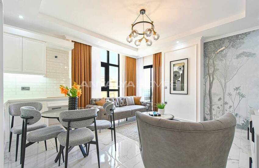 Nybyggda Fastigheter Med Havsutsikt I Ett Komplex I Alanya 5