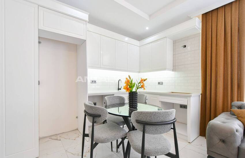 Nybyggda Fastigheter Med Havsutsikt I Ett Komplex I Alanya 7