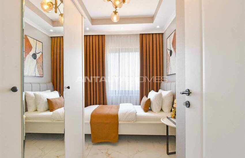 Nybyggda Fastigheter Med Havsutsikt I Ett Komplex I Alanya 11