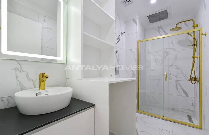 Nybyggda Fastigheter Med Havsutsikt I Ett Komplex I Alanya 12