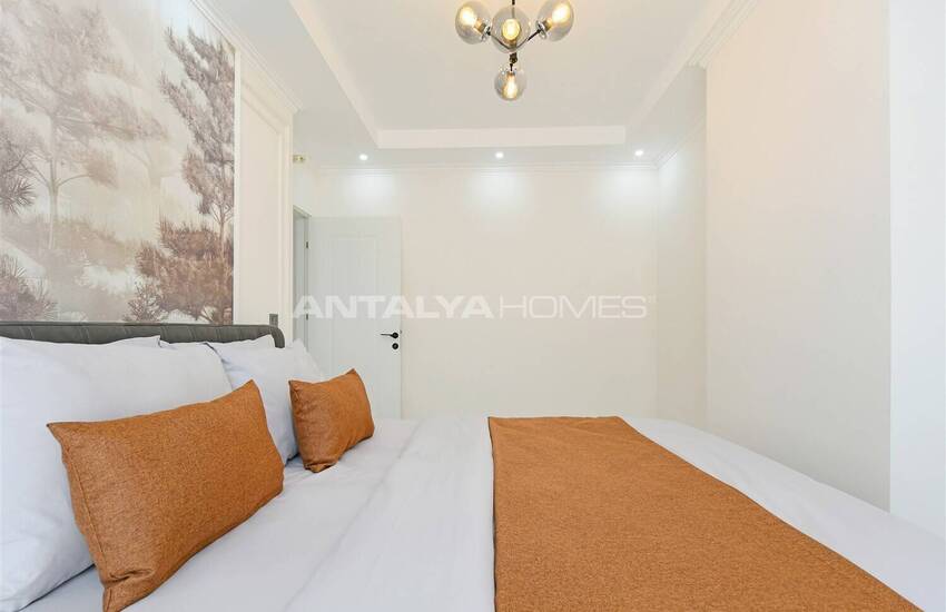 Nybyggda Fastigheter Med Havsutsikt I Ett Komplex I Alanya 9