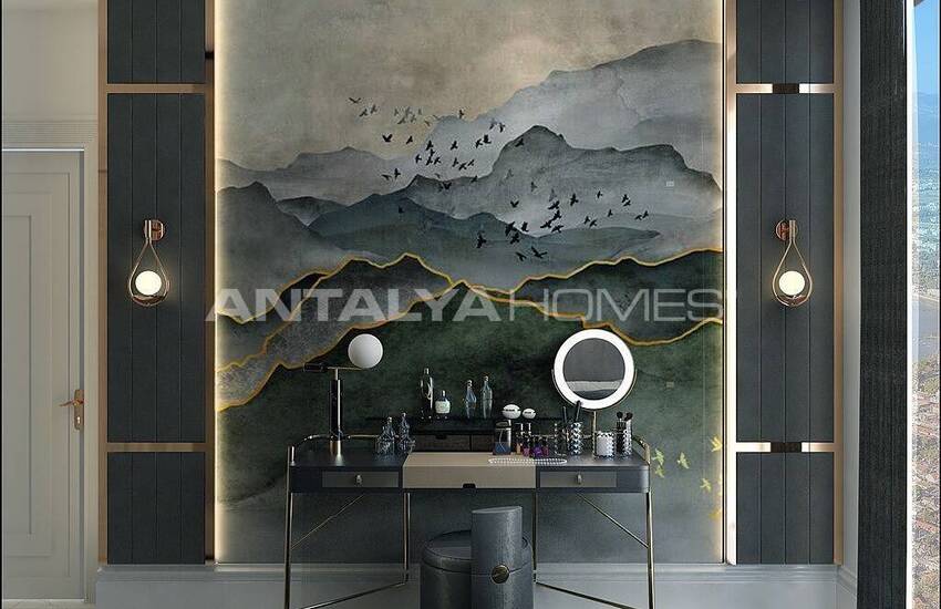 املاک جدید با دید دریا در مجتمعی در آلانیا 23