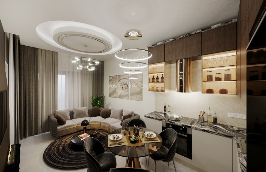 Sea View Properties Near the Beach in Alanya Demirtas 23